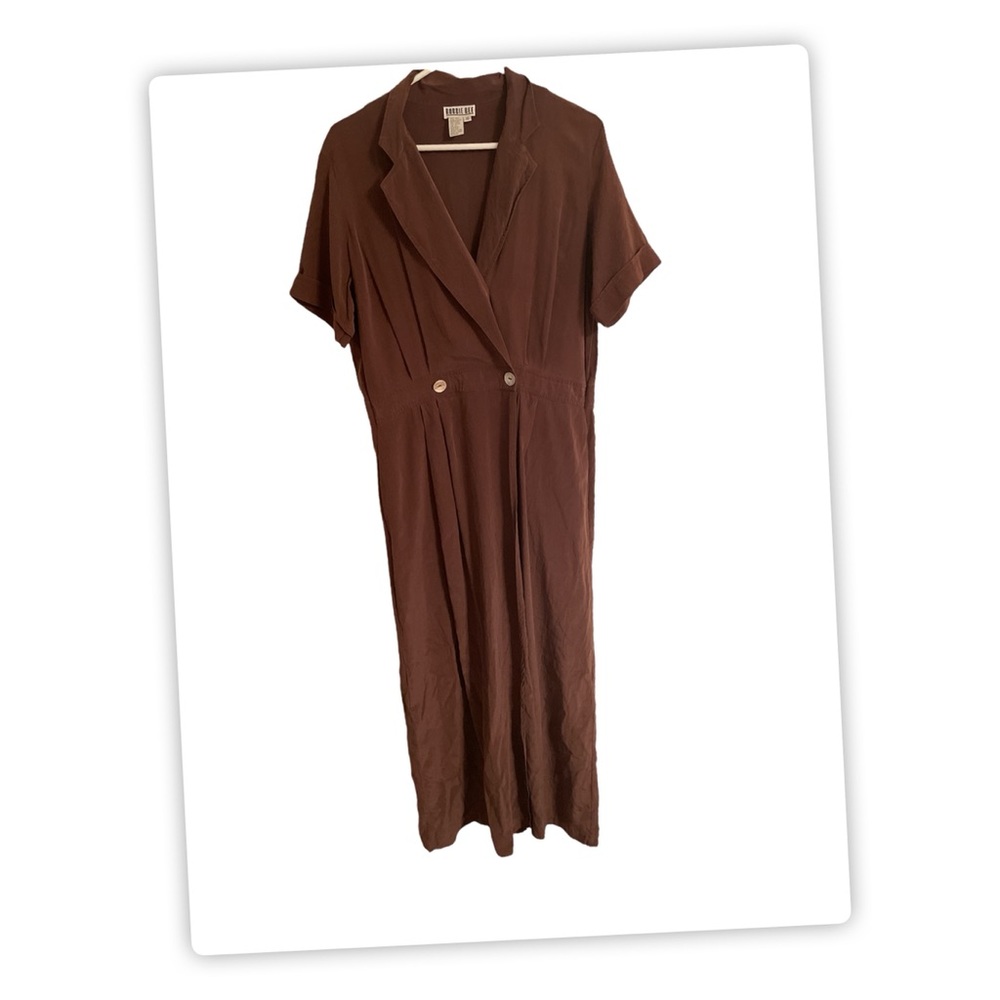 Vintage 1980s 100% silk dress